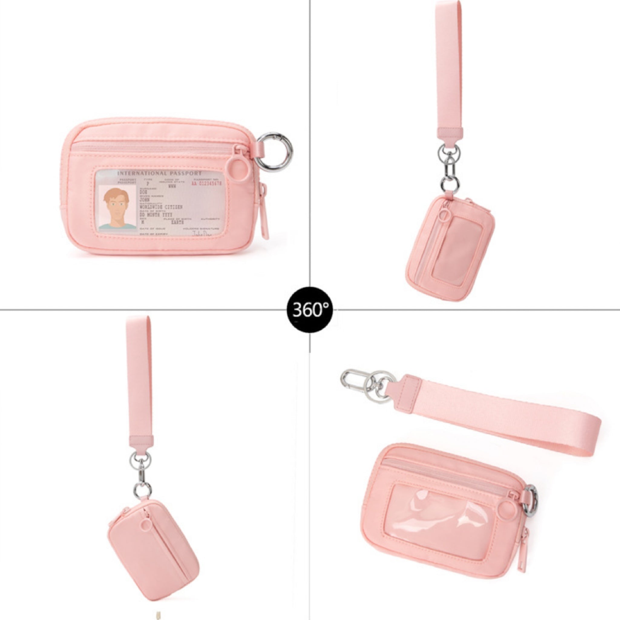 Portable Bank Card & Coin Organizer Bag
