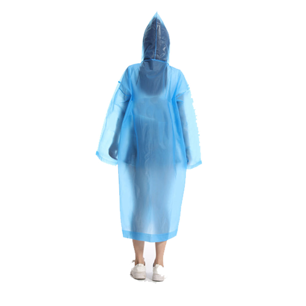 Reusable EVA Raincoat with Hood