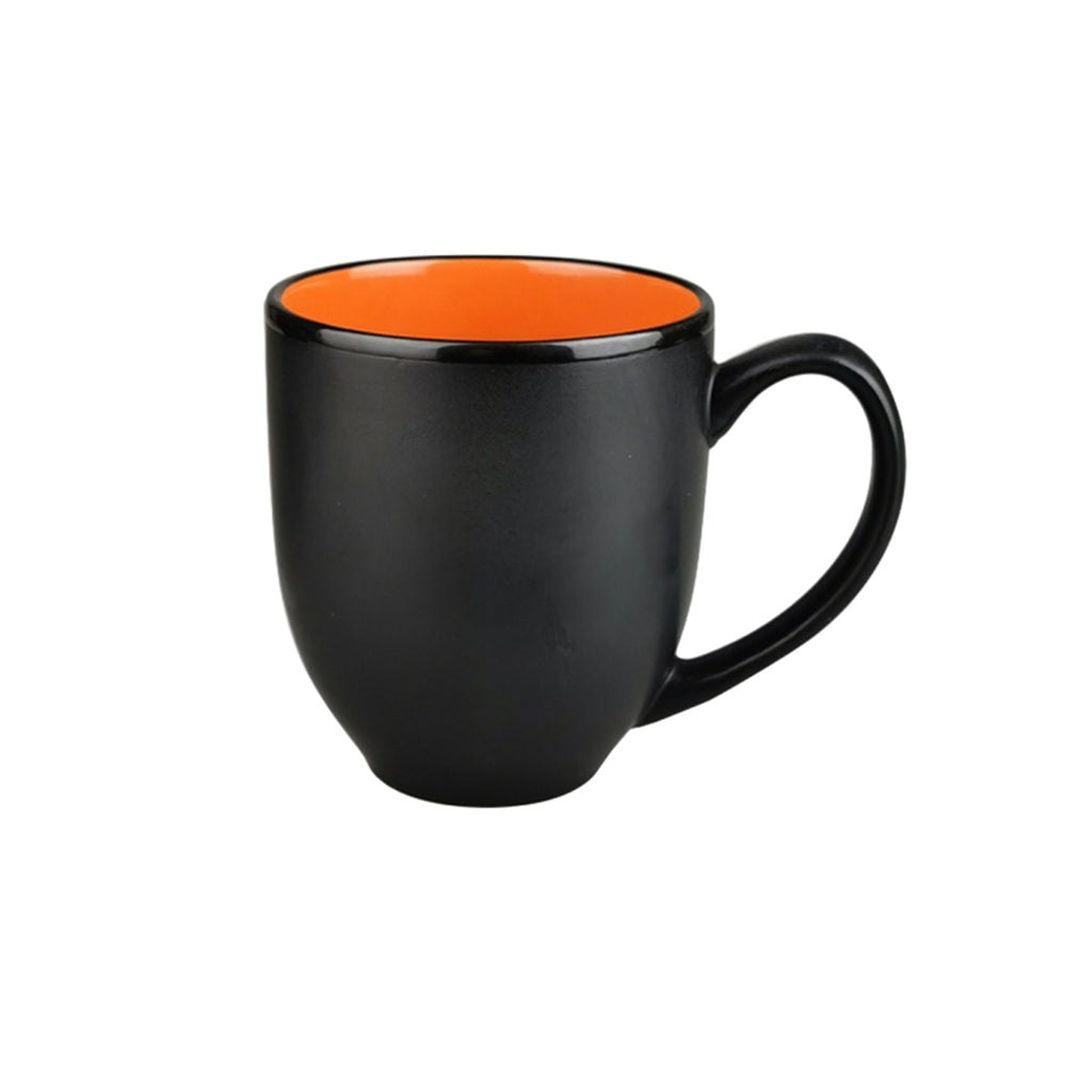 16Oz Black Matte Ceramic Coffee Tea Breakfast Mug