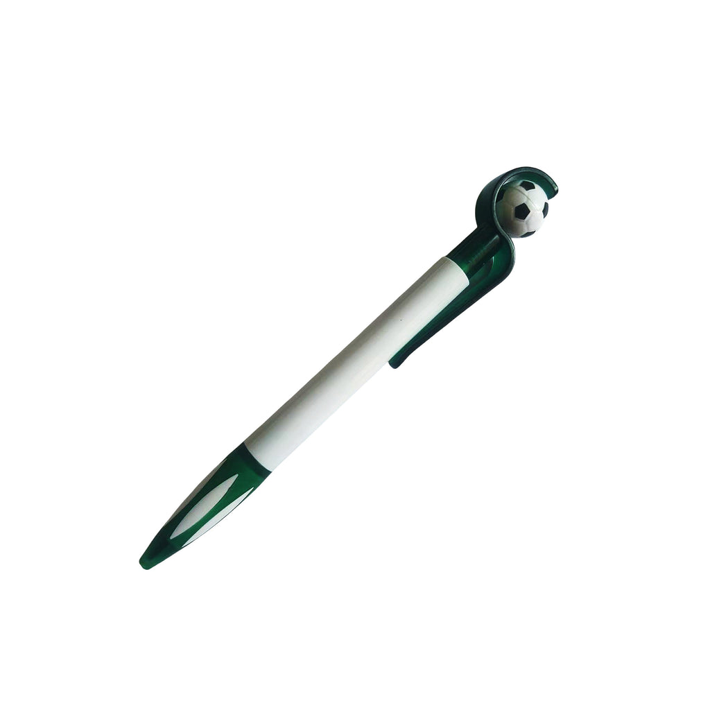 Plastic Spinning Soccer Ball Click Pen
