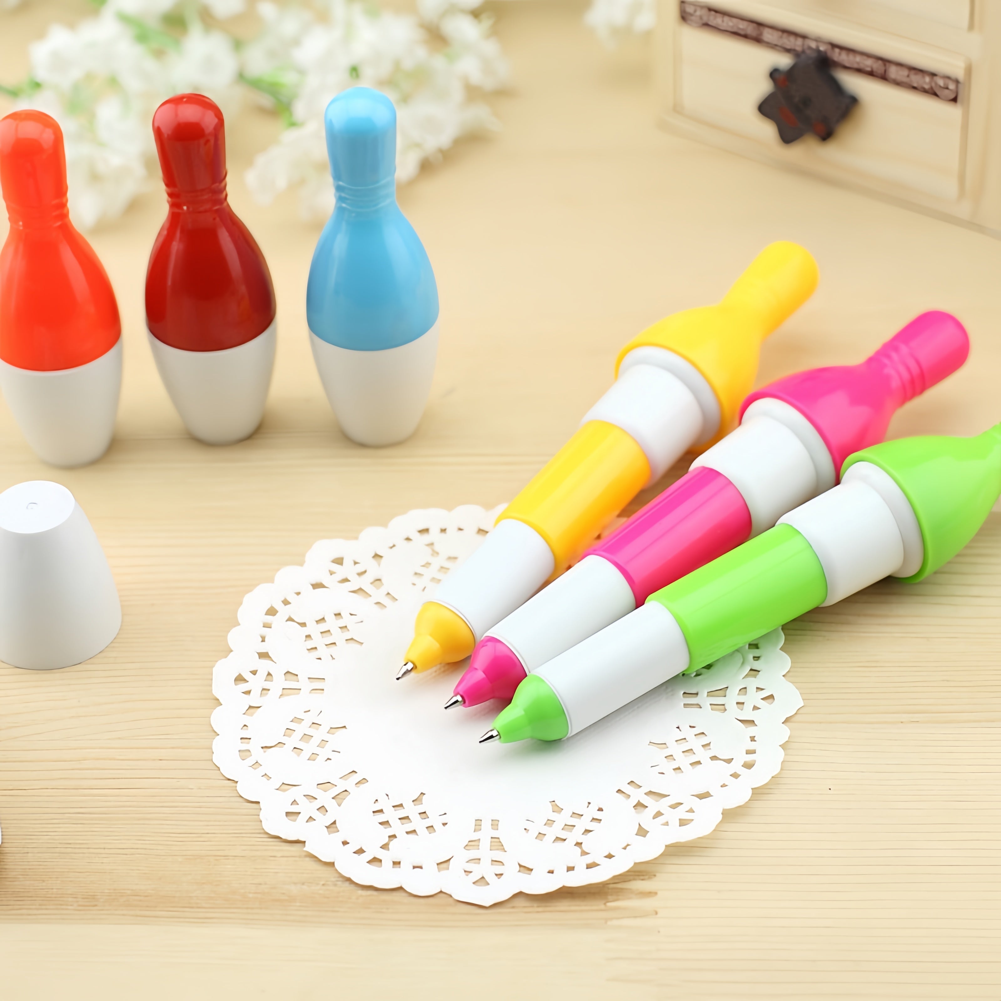 Bowling Retractable Pen