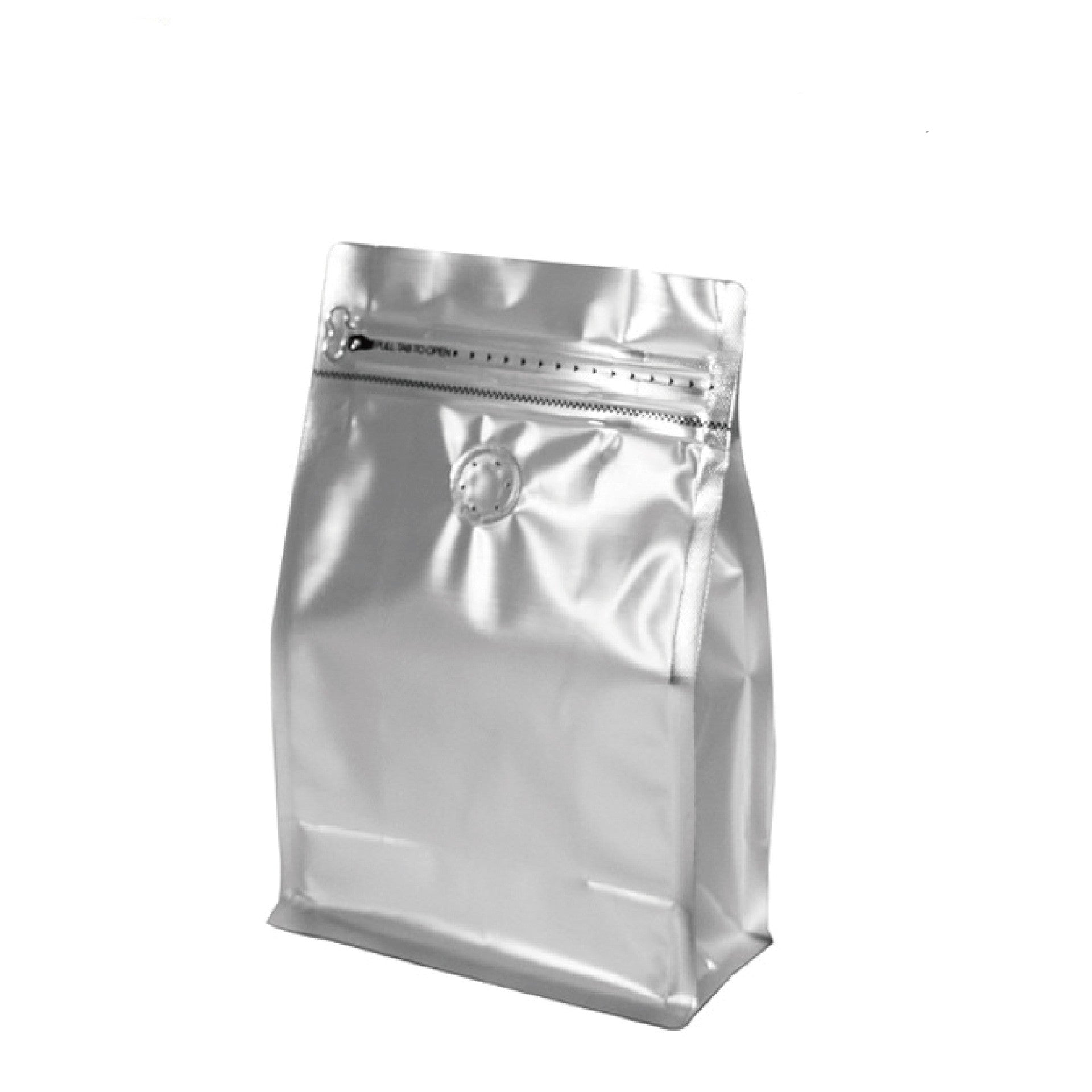 16Oz Zipper Pouch Coffee Bag With Valve One Way Degassing