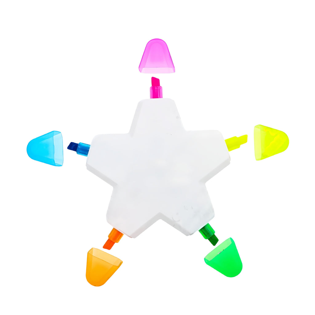 Star 5-Color Highlighter