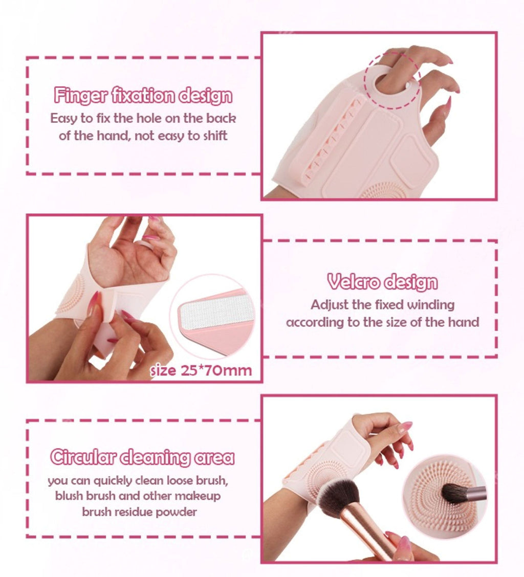 Silicone Makeup Application Aid Tool