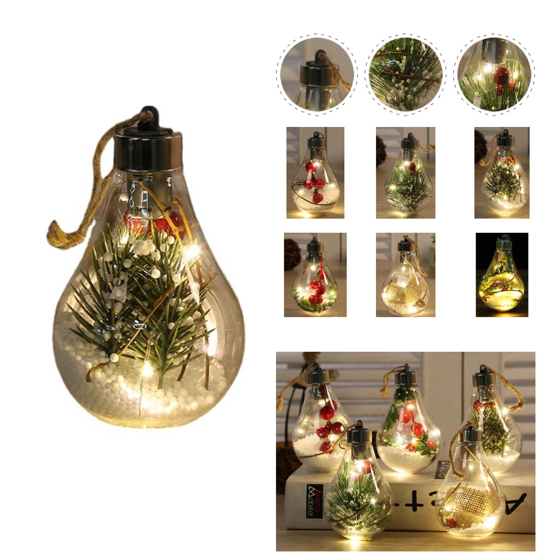 Christmas Decorative Light Bulb