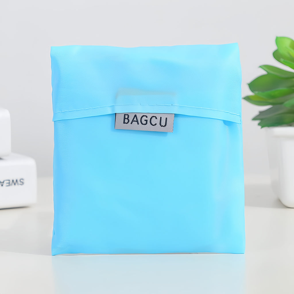Foldable Shopping Tote Bag With Small Pocket