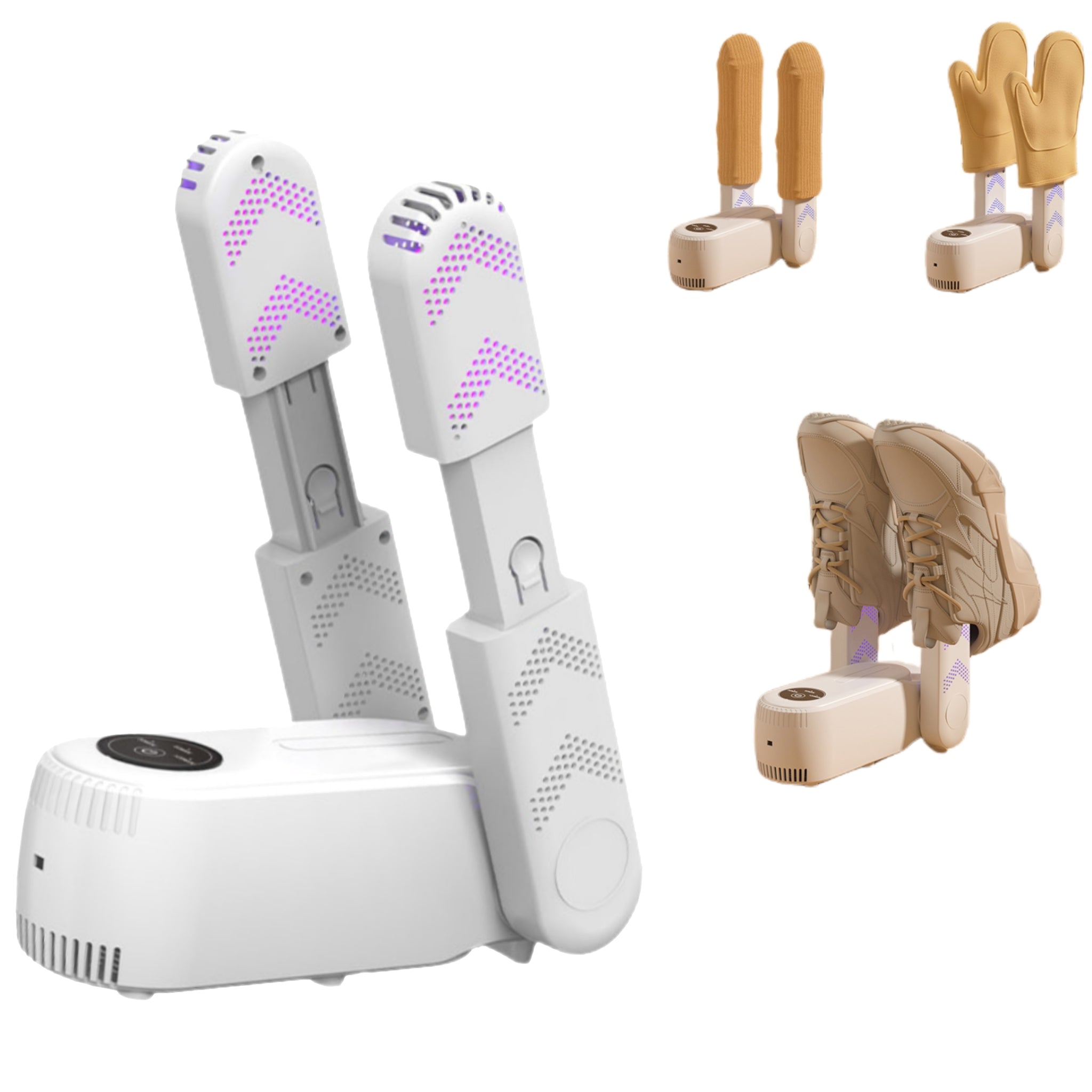 Timing Foldable Shoe Dryer