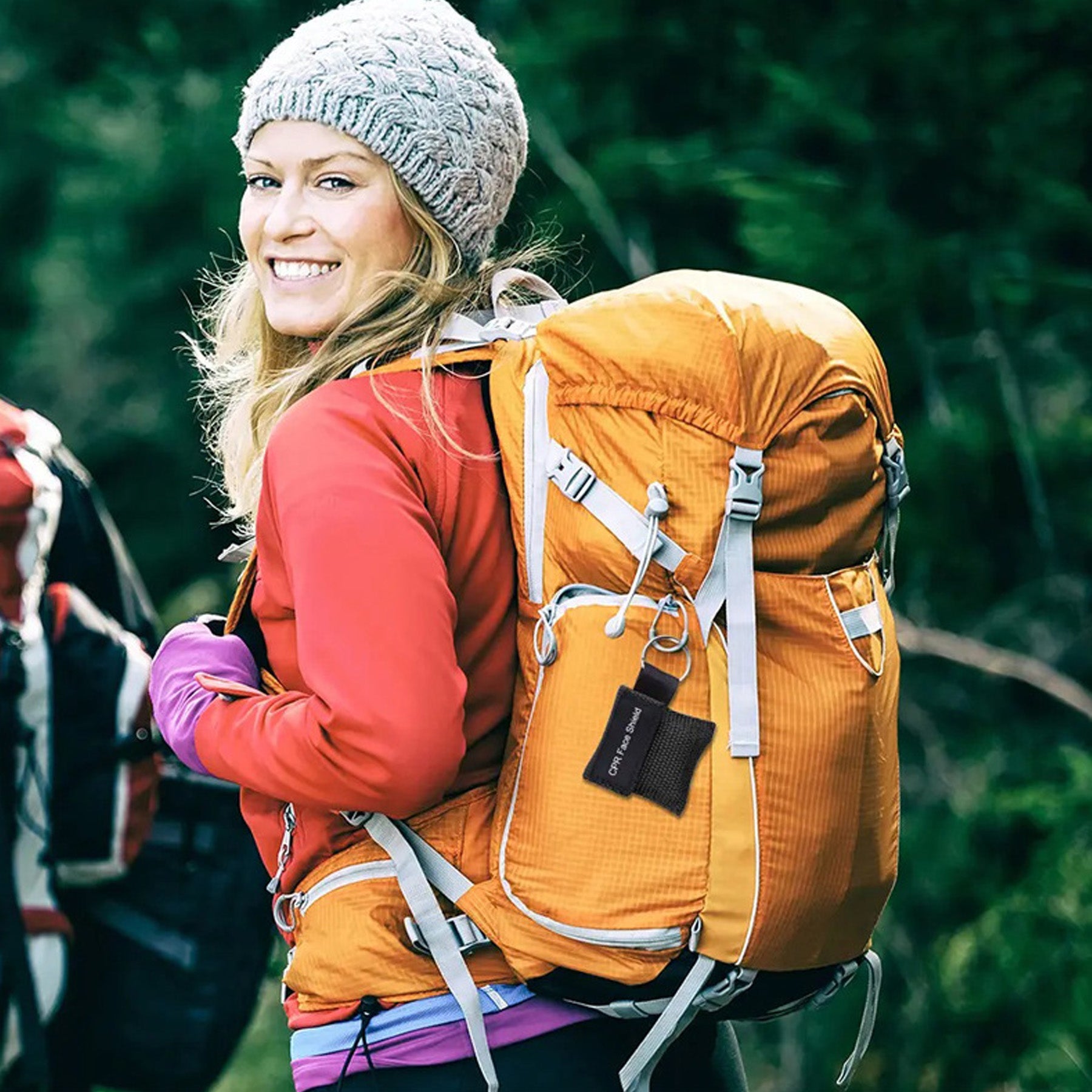 CPR Emergency Face Mask Shield w/Keychain