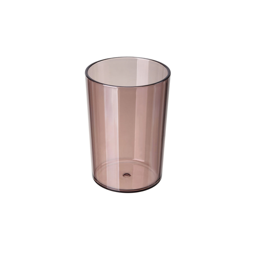 Clear Plastic Cup - Round Bathroom Cup