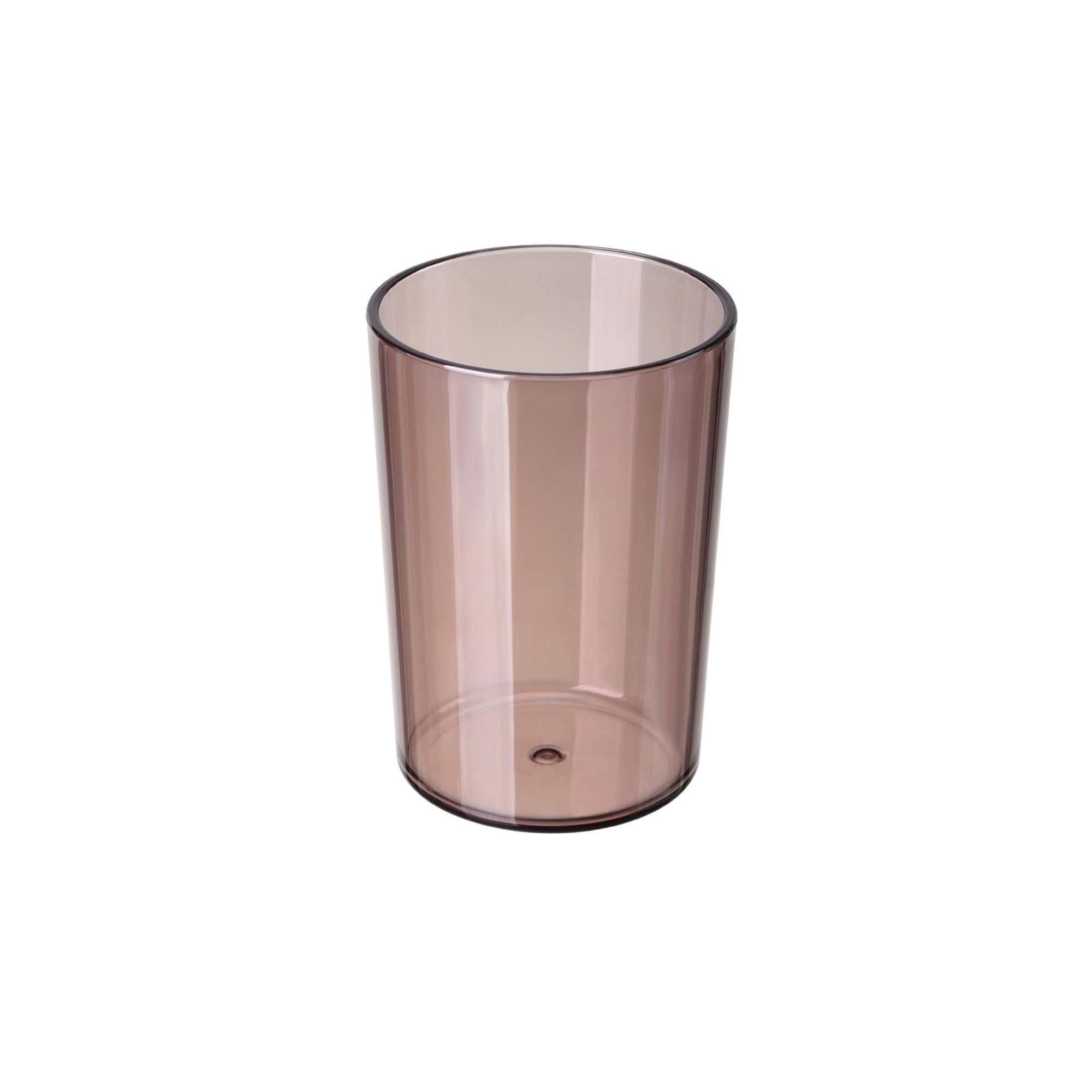 Clear Plastic Cup - Round Bathroom Cup