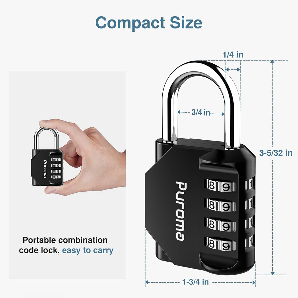 Resettable Combination Padlock