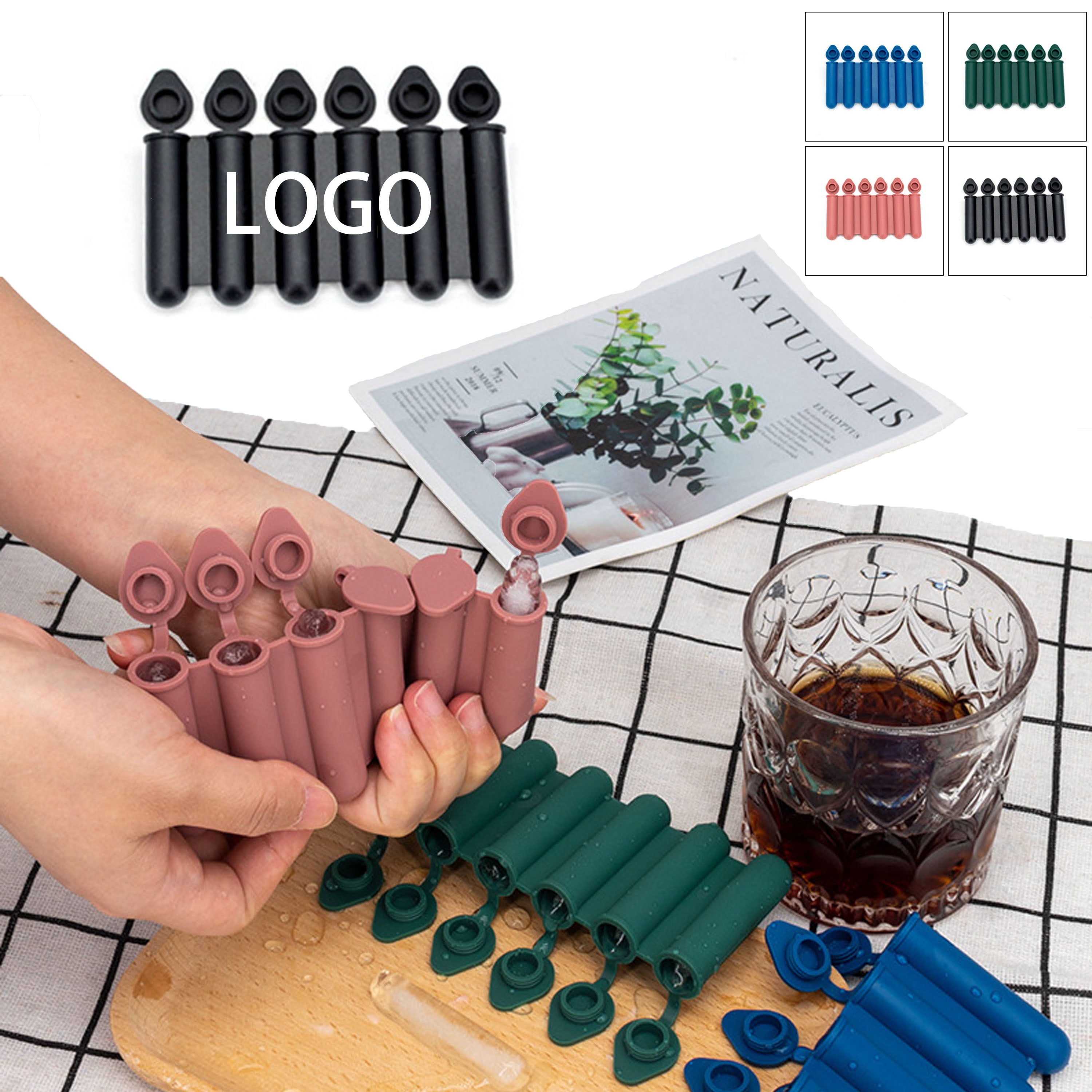 Six Compartments Shape Long Strip Ice Making Mold