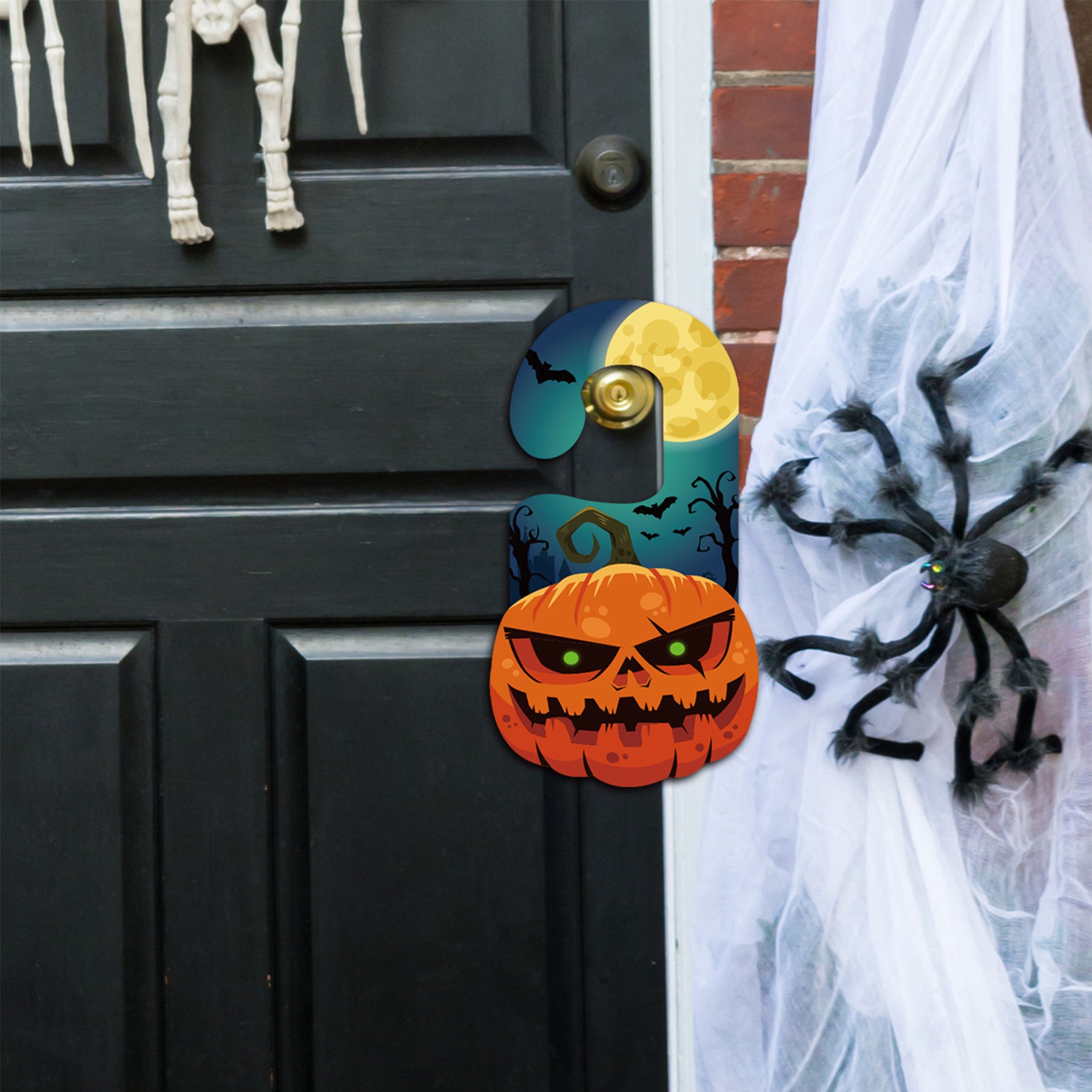 Halloween Party Door Hang Card