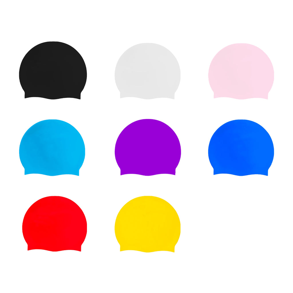Classic Unisex Soft Silicone Swim Cap