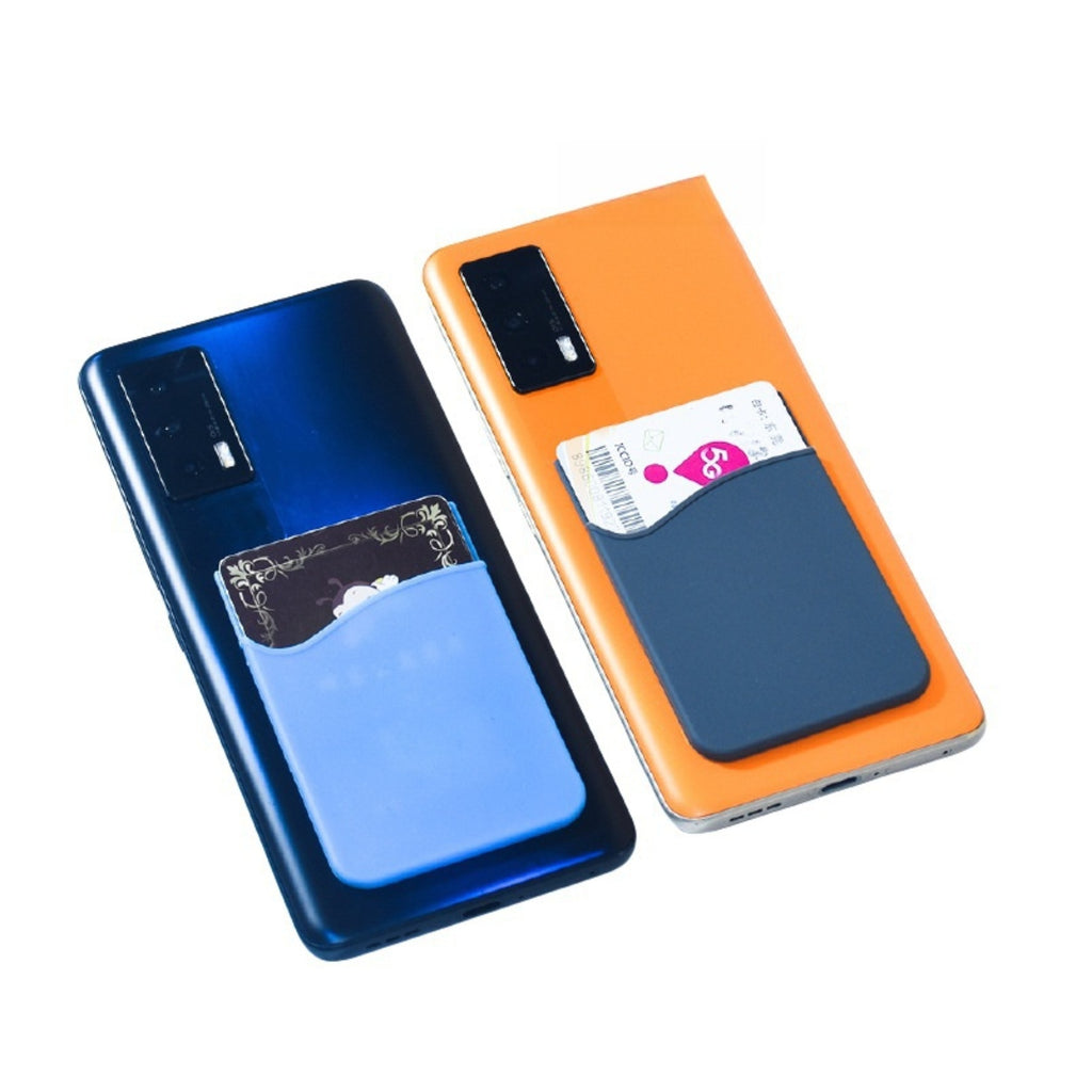 Silicone Cell Phone Sleeve With Adhesive Backing