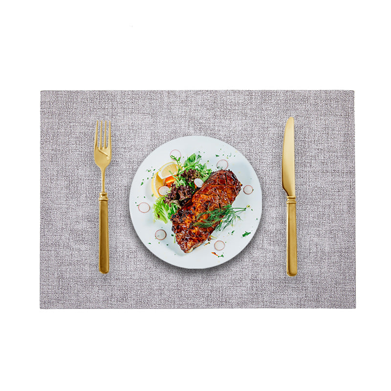 Cloth Leather Table Mat