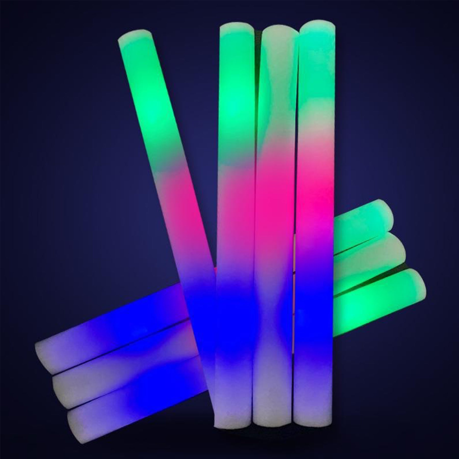 Sponge Colorful Light Up Stick