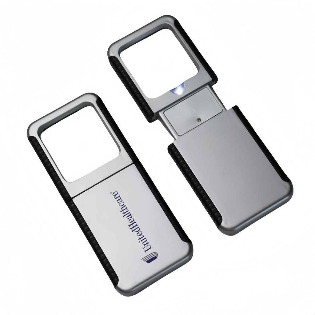 Pocket Magnifying Glass With Led Light