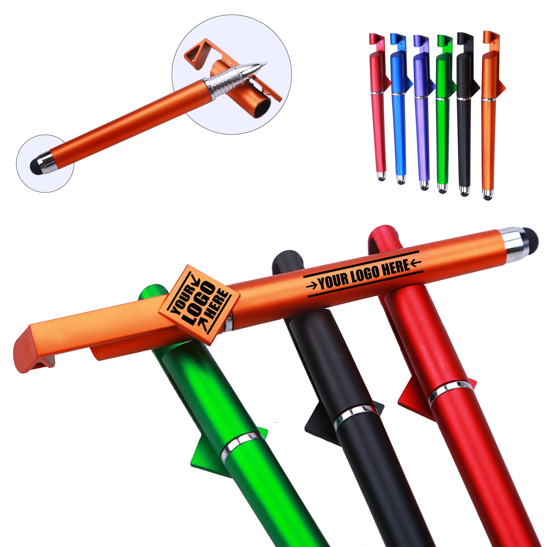 Stylus Pens For Touch Screens With Phone Holder