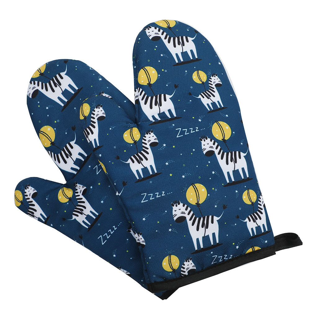 Nordic Scandi Oven Mitts Heat Resistant Thickened Baking