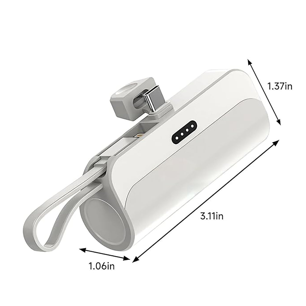 Mini Compact Capsule Power Bank