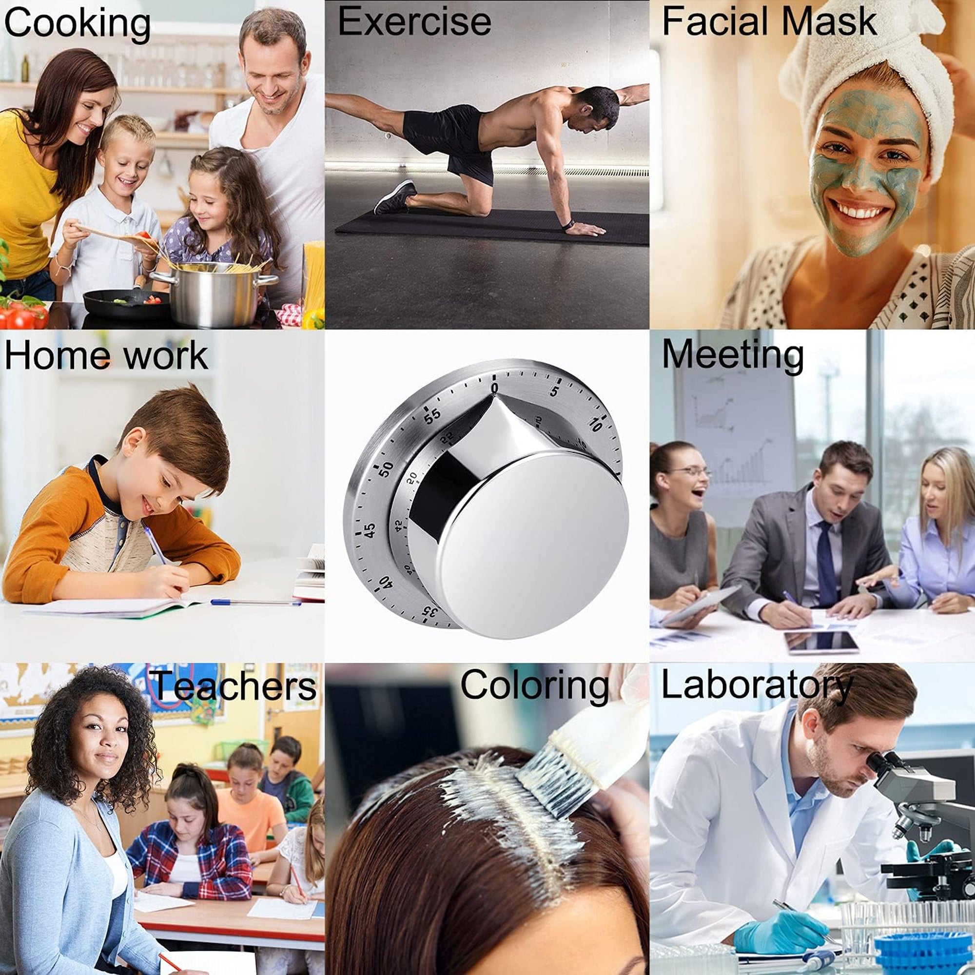 100% Mechanical Kitchen Timers for Cooking