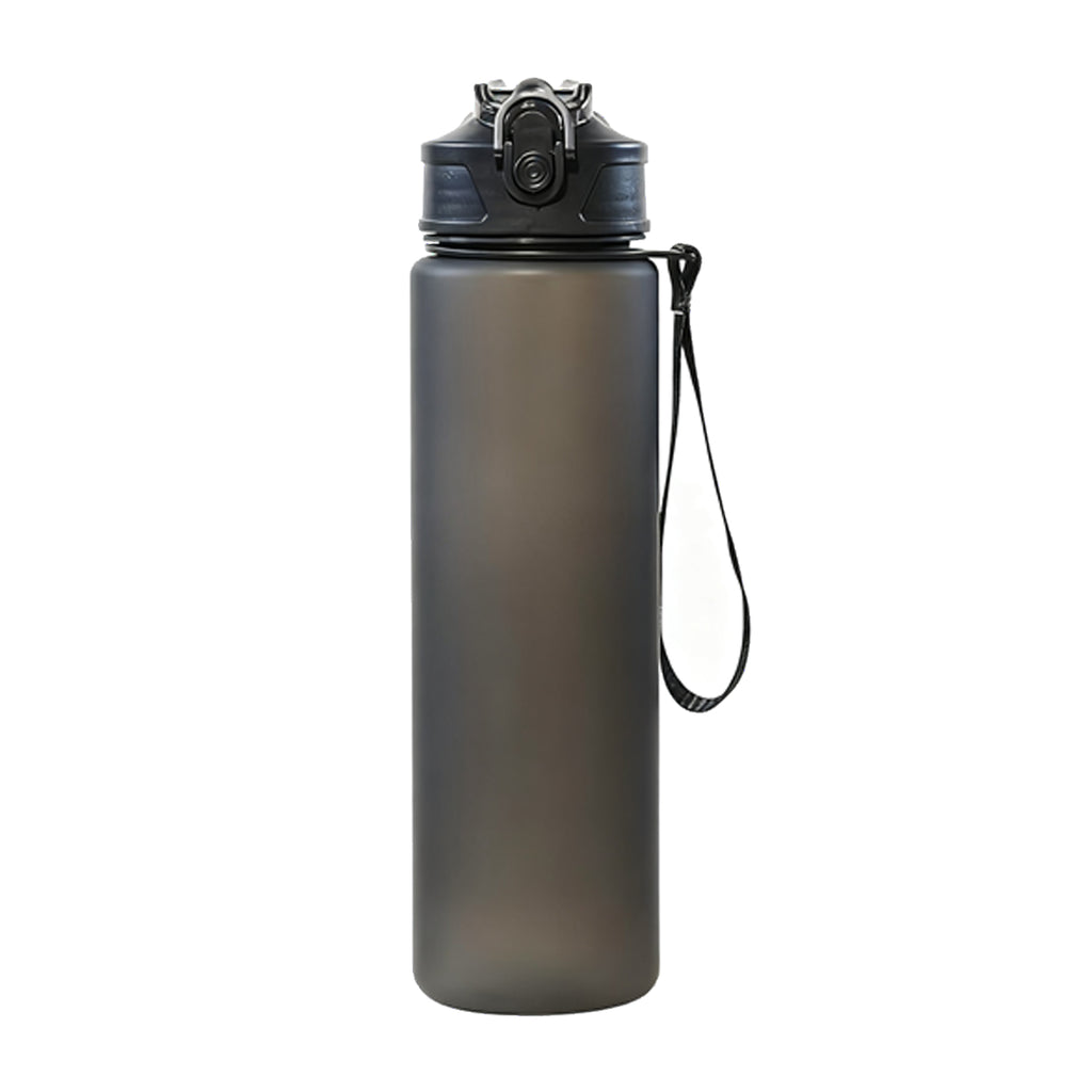 Solid Color Frosted Water Bottle