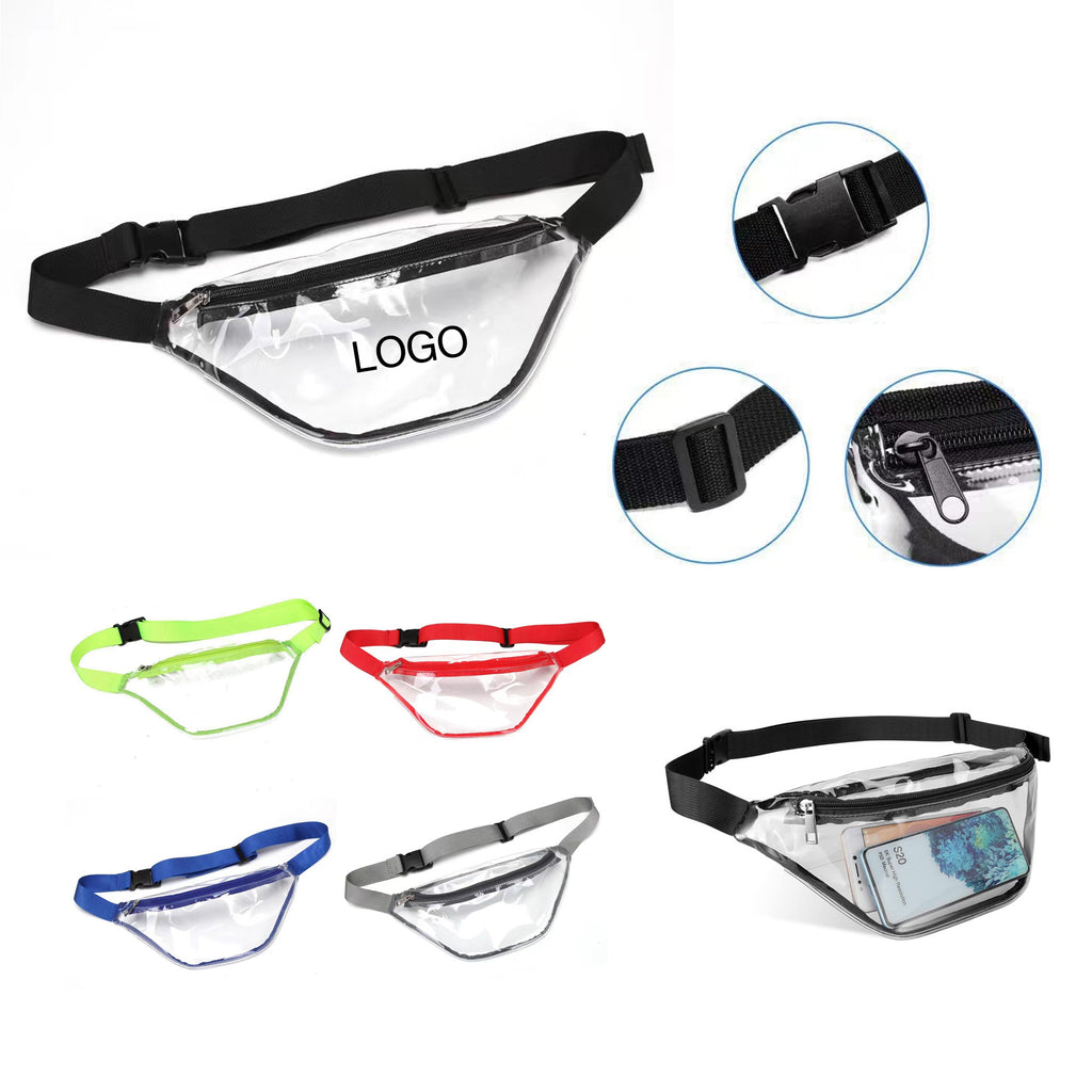 Fashion Waist Bag Transparent Pvc