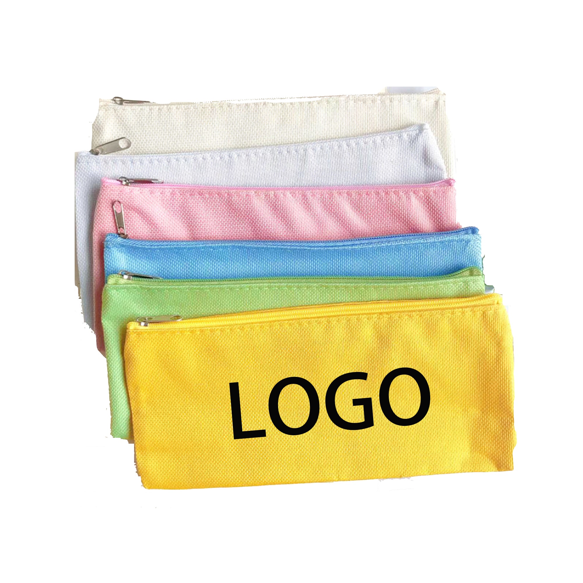 Canvas Pencil Case With Zipper