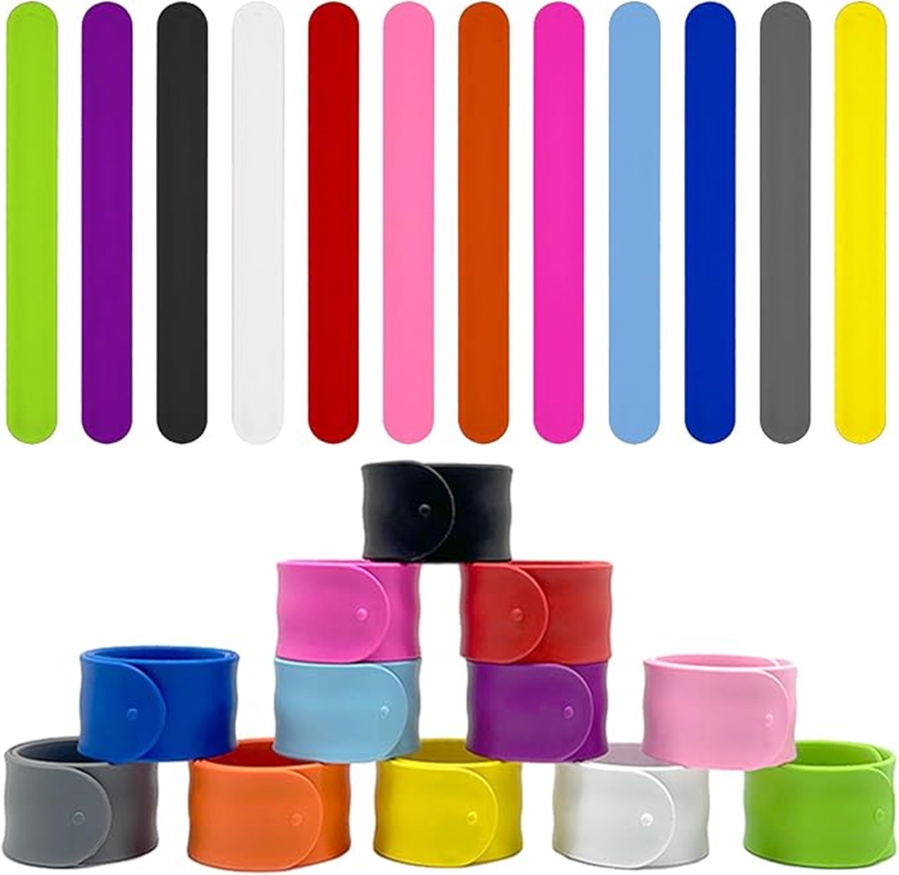 Silicone Snap Circle Movable Wrist Strap