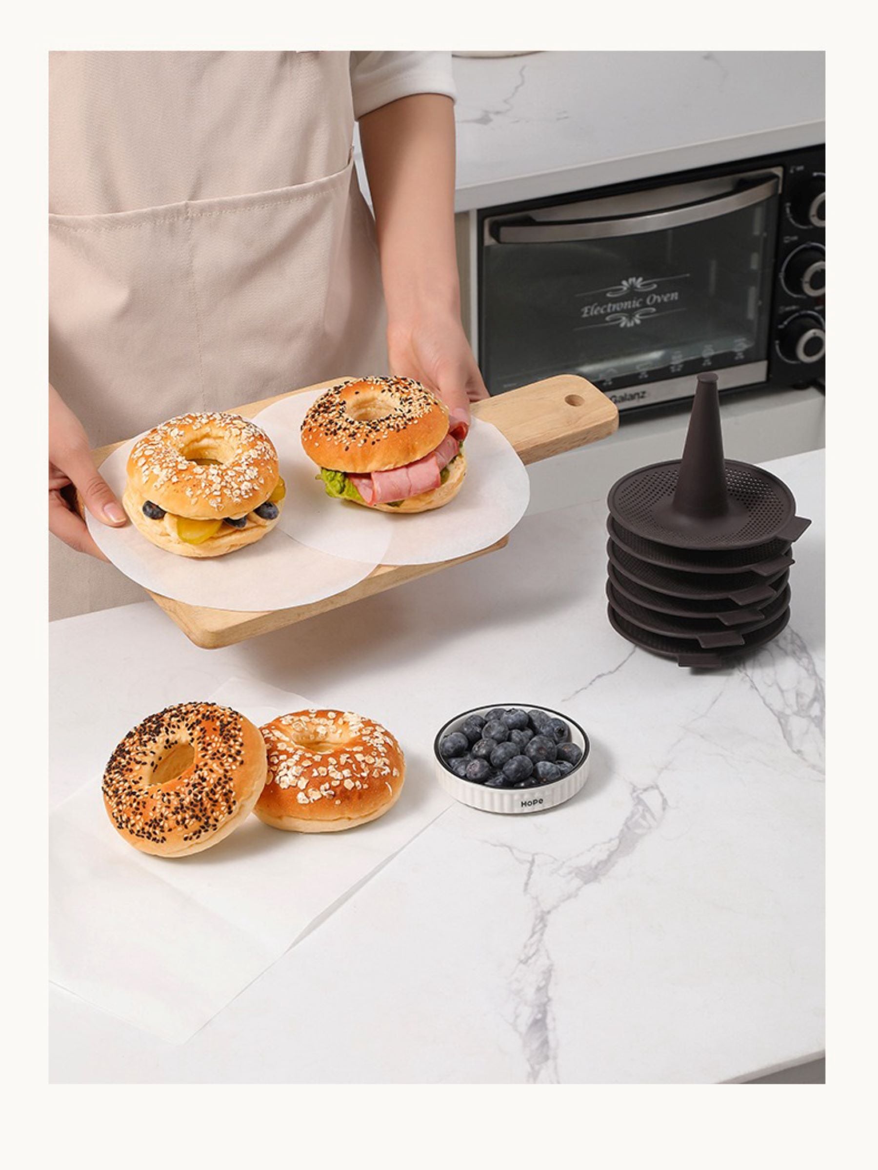 Silicone Doughnut Mold (Six Packs)