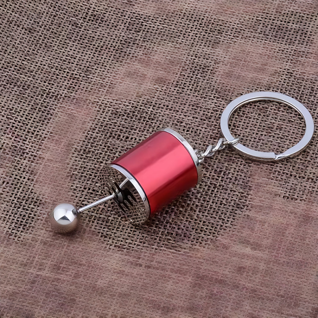 Car Gearshift Keychain