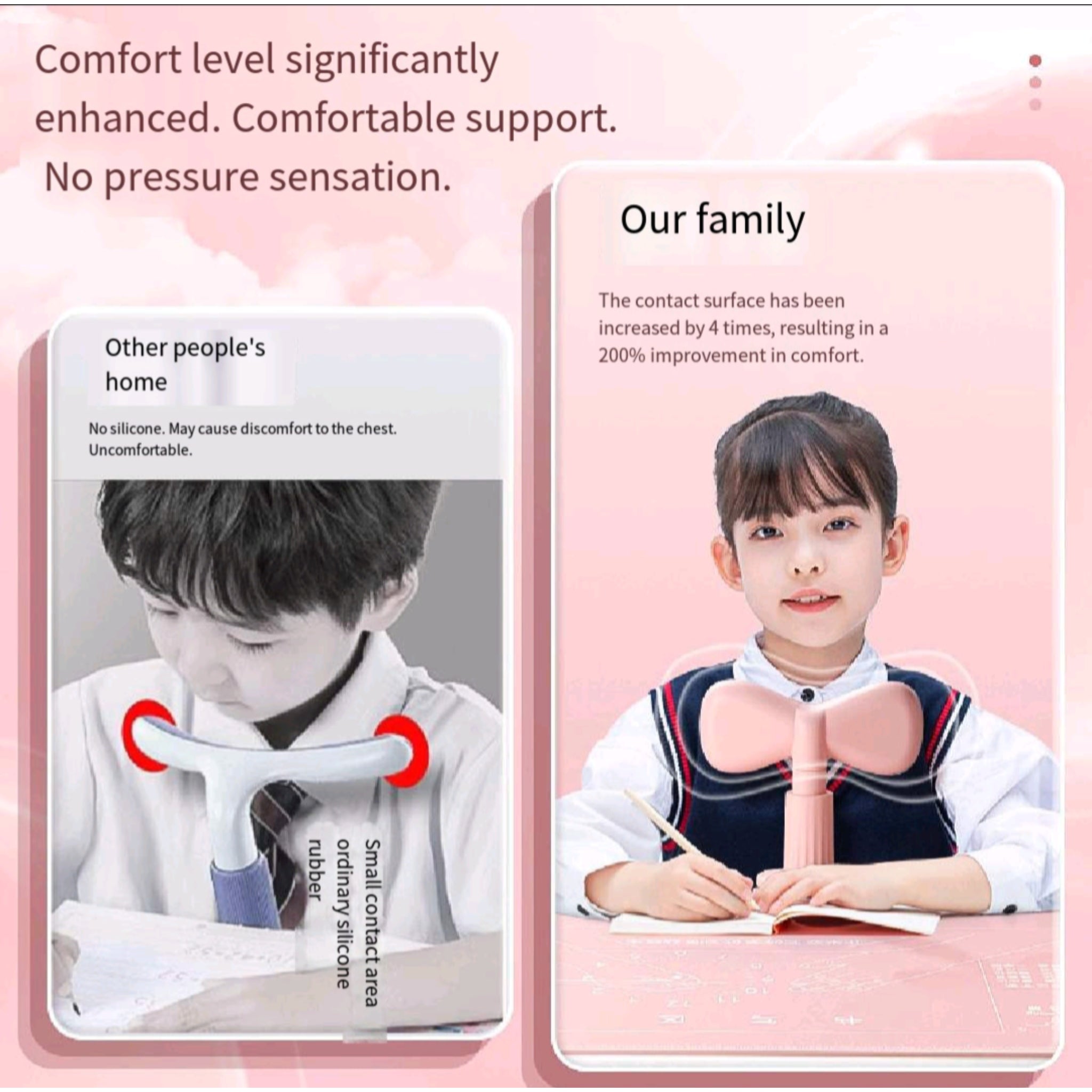Adjustable Kids Desk Posture Corrector Writing Study Aid