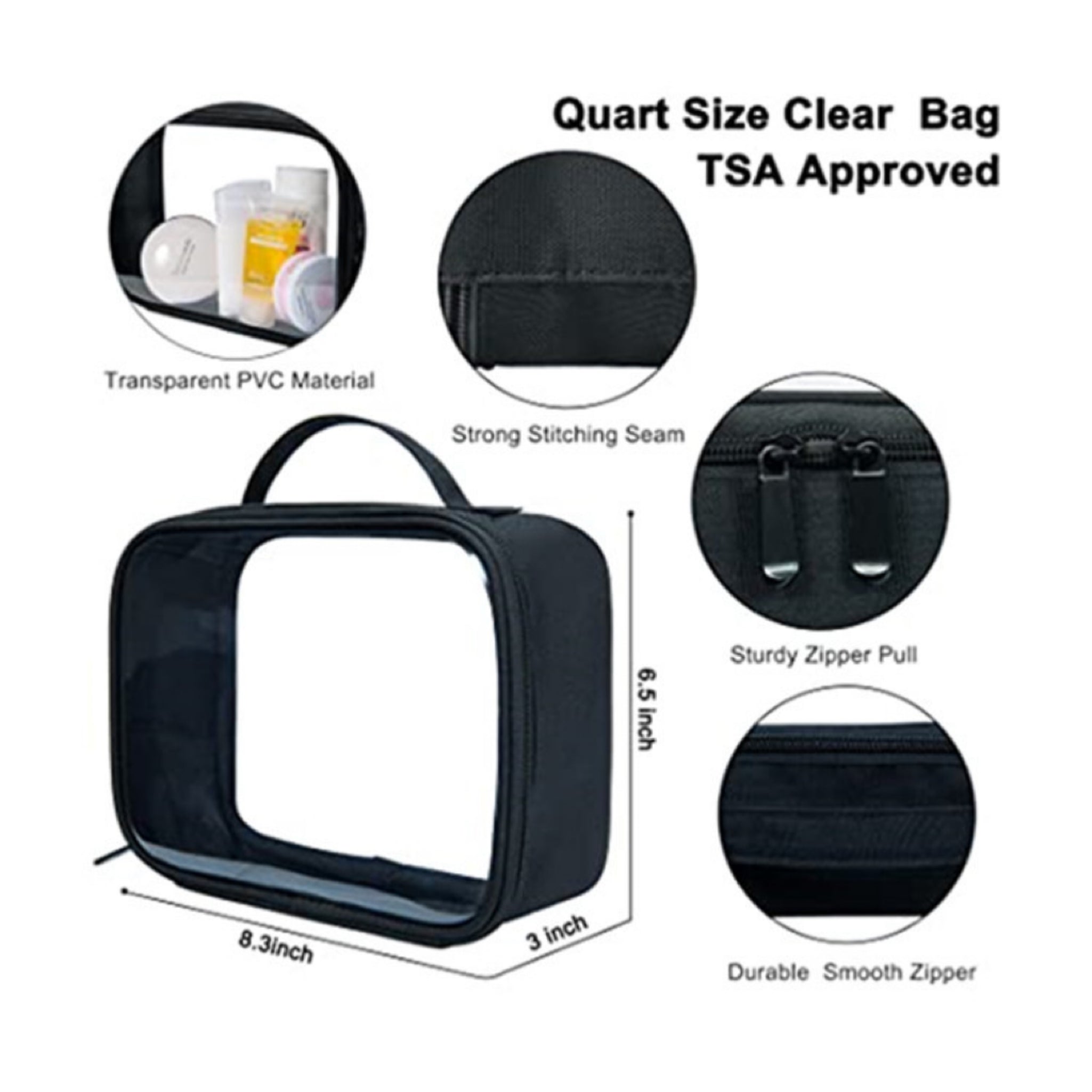 PVC Travel Toiletry Bag