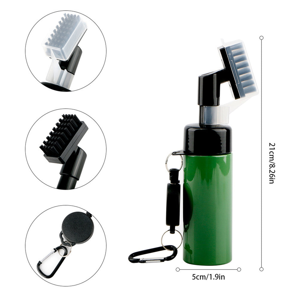 Golf Club Cleaner Brush Water Spray