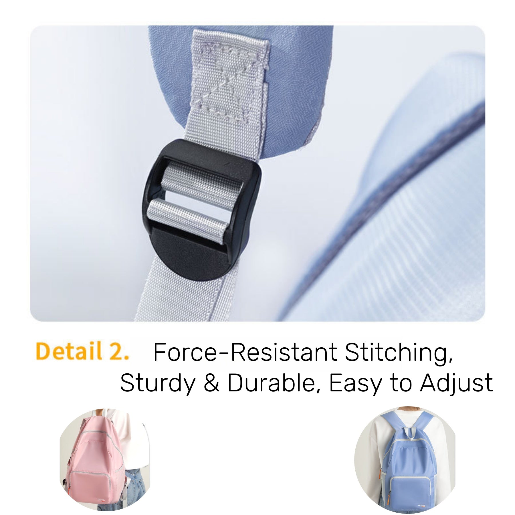 New Lightweight Casual Hiking Backpack