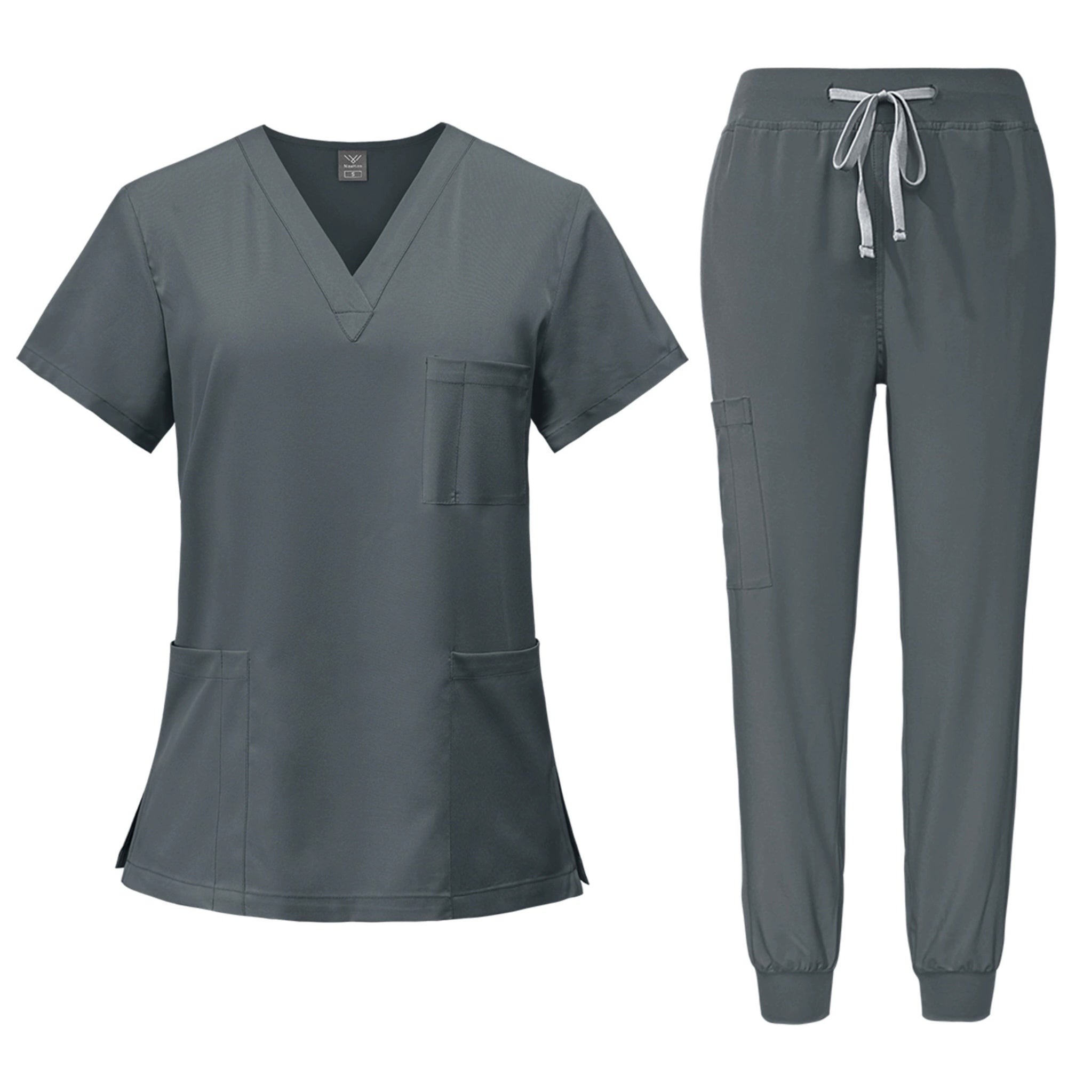 Unisex Quick-Dry Short-Sleeve Hospital Workwear Set