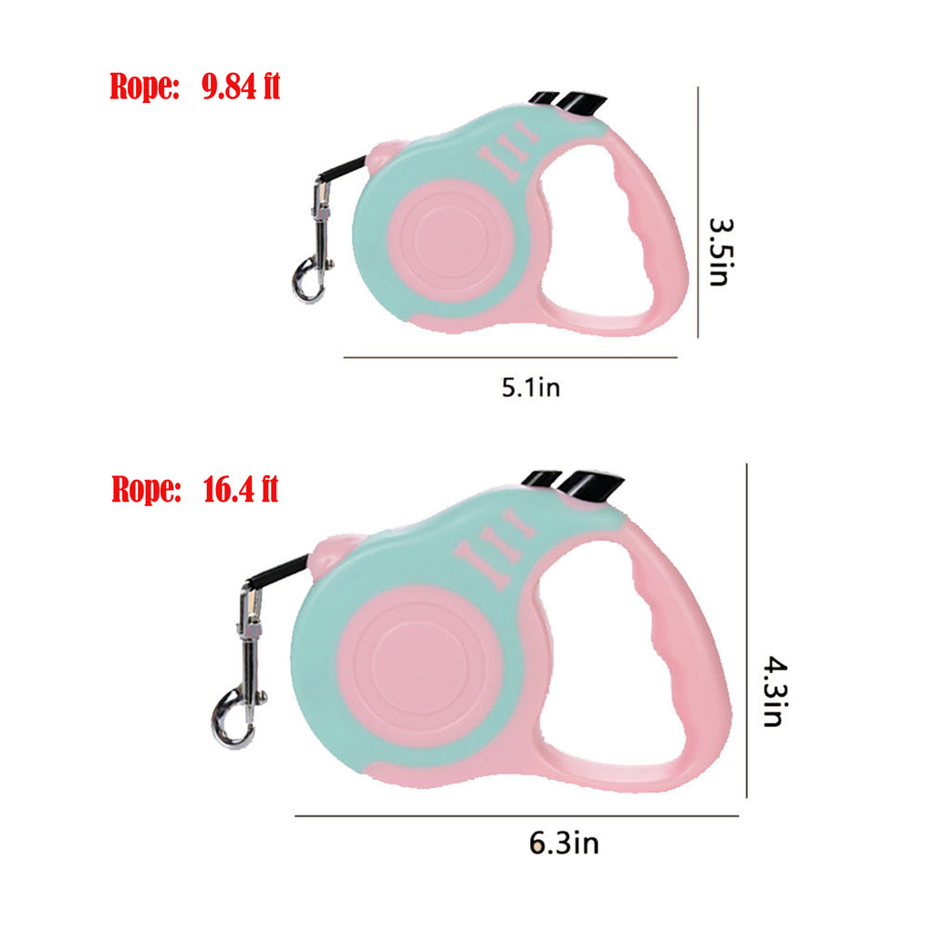 Automatic 360-Degree Tangle-Free Retractable Dog Leash