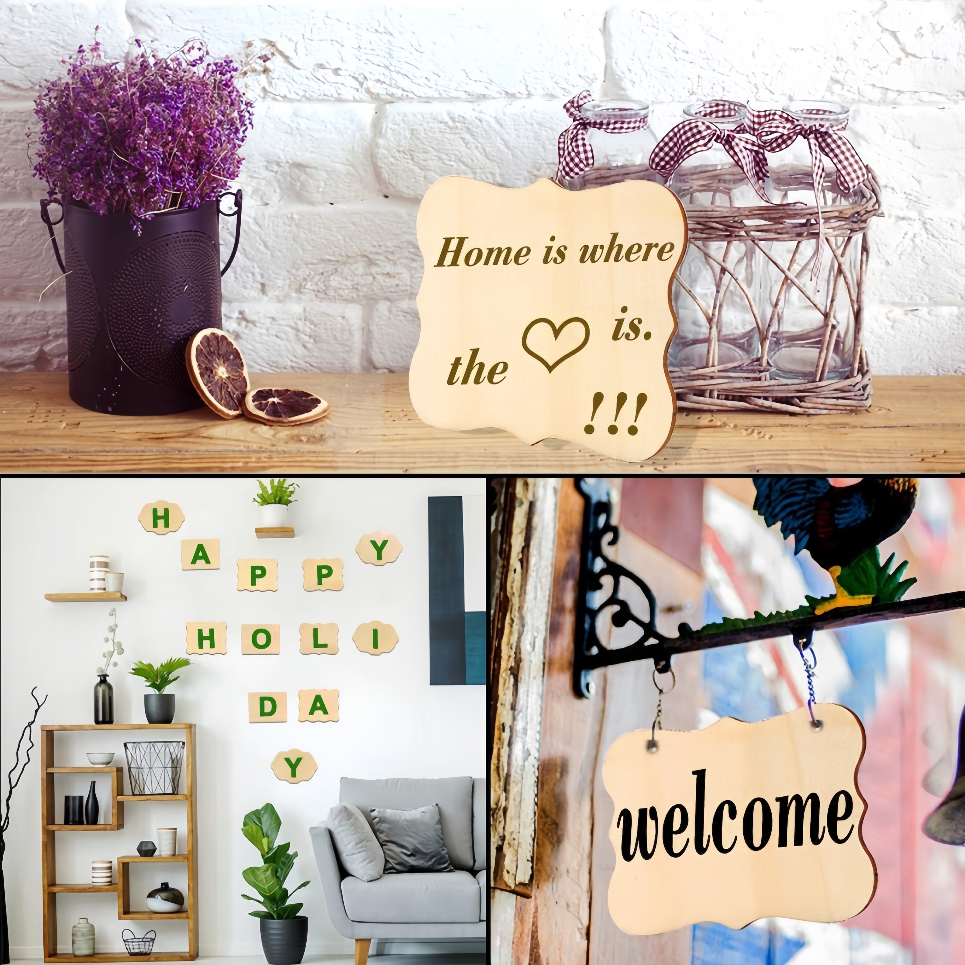 Wooden Signboard