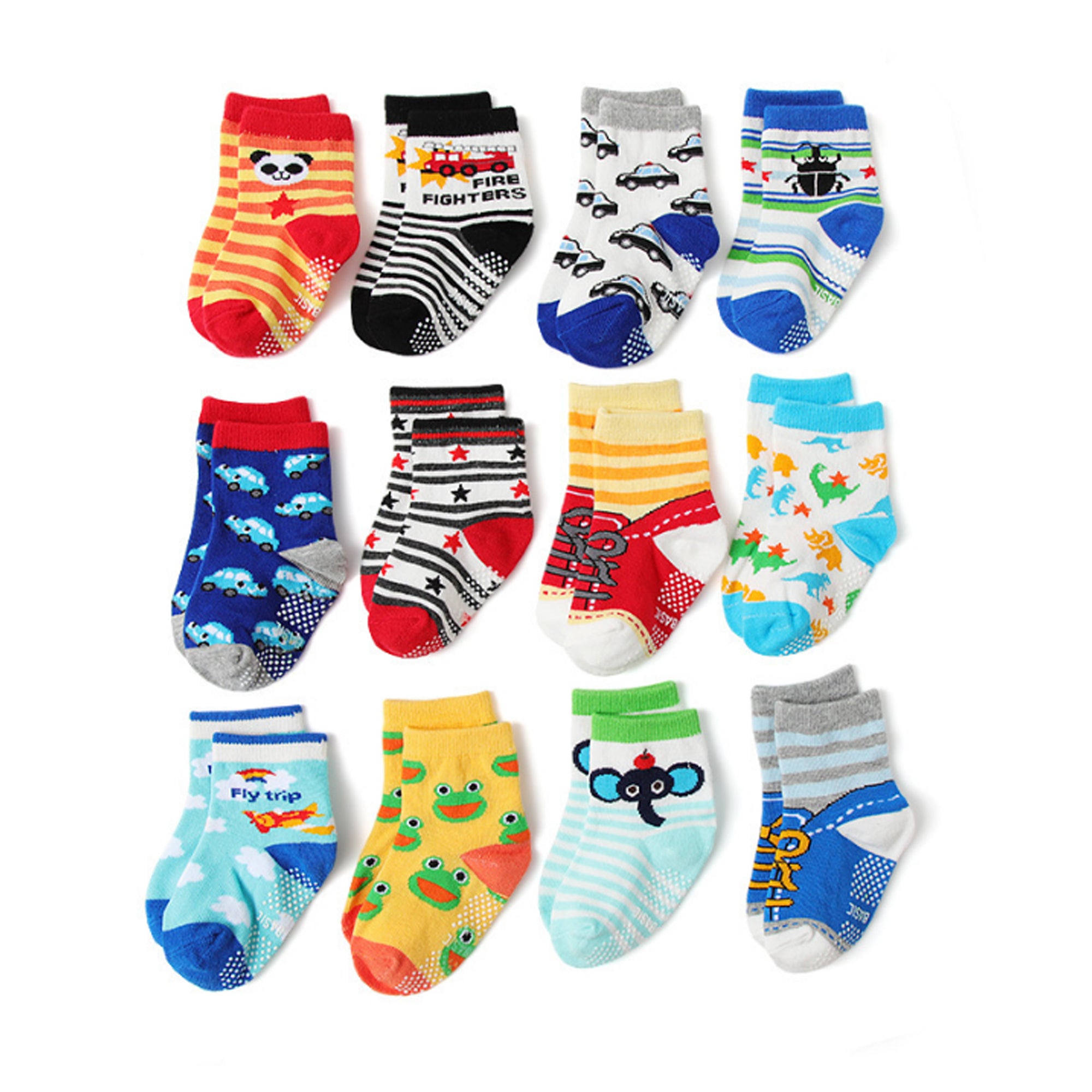 Combed Cotton Non-Slip Dispensing Children'S Socks