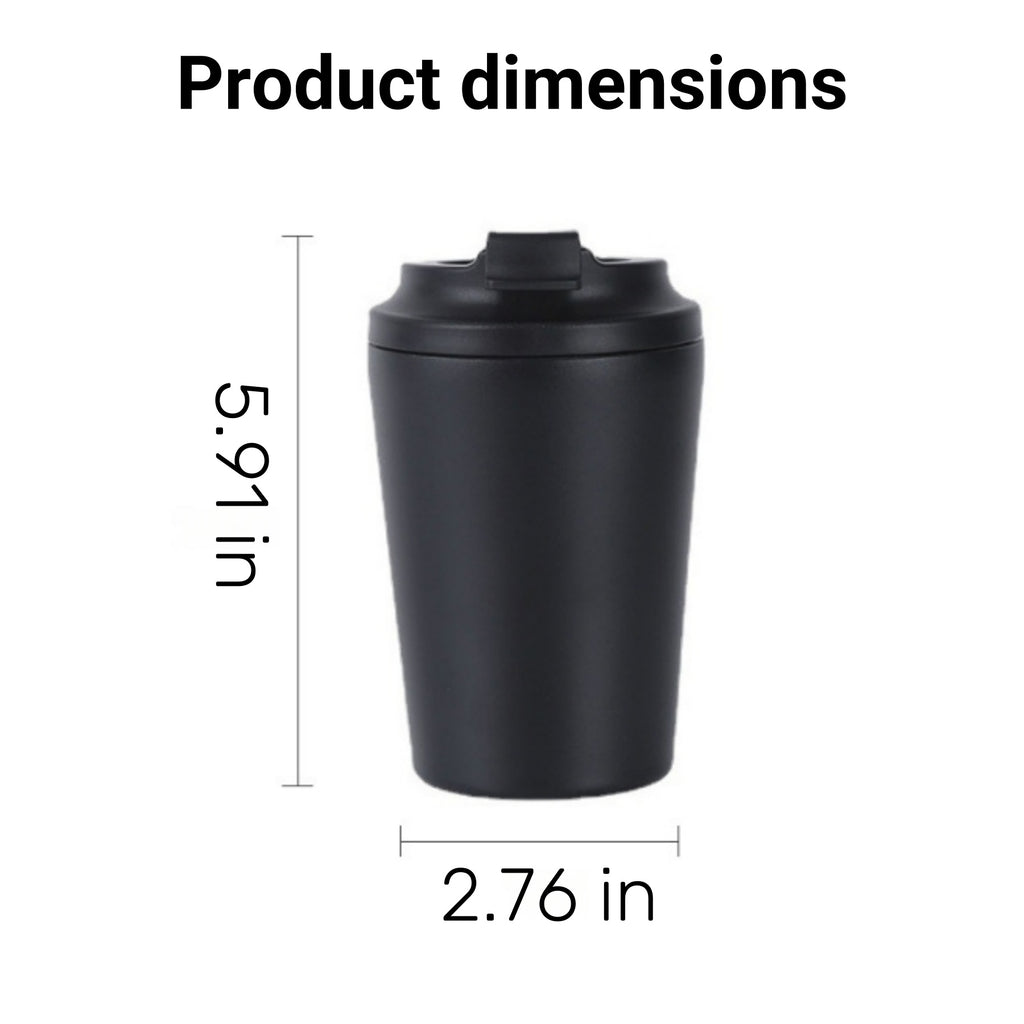 12 - Ounce Stainless Steel Coffee Cup