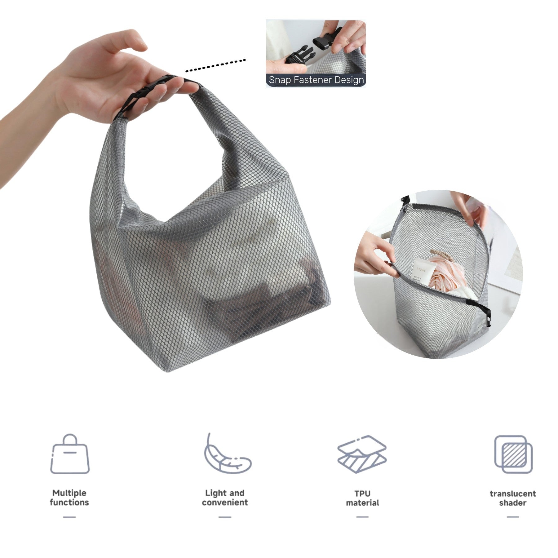 Large - capacity EVA Waterproof Toiletries Bag