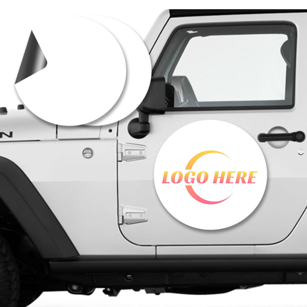 Car Sign Circle Magnet