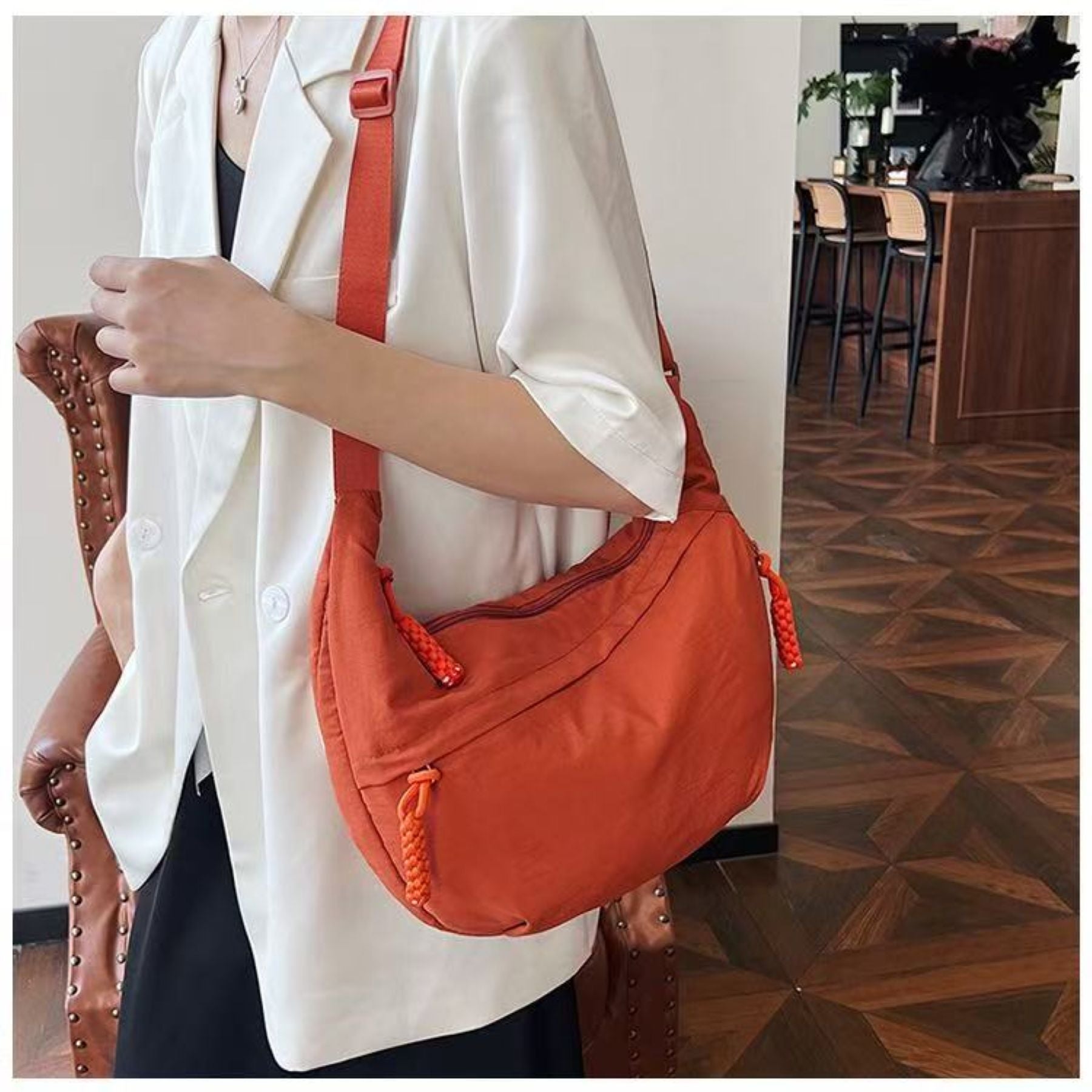 Nylon Crossbody Bag