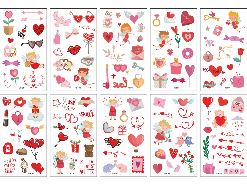 Diverse Themes Temporary Tattoo Stickers