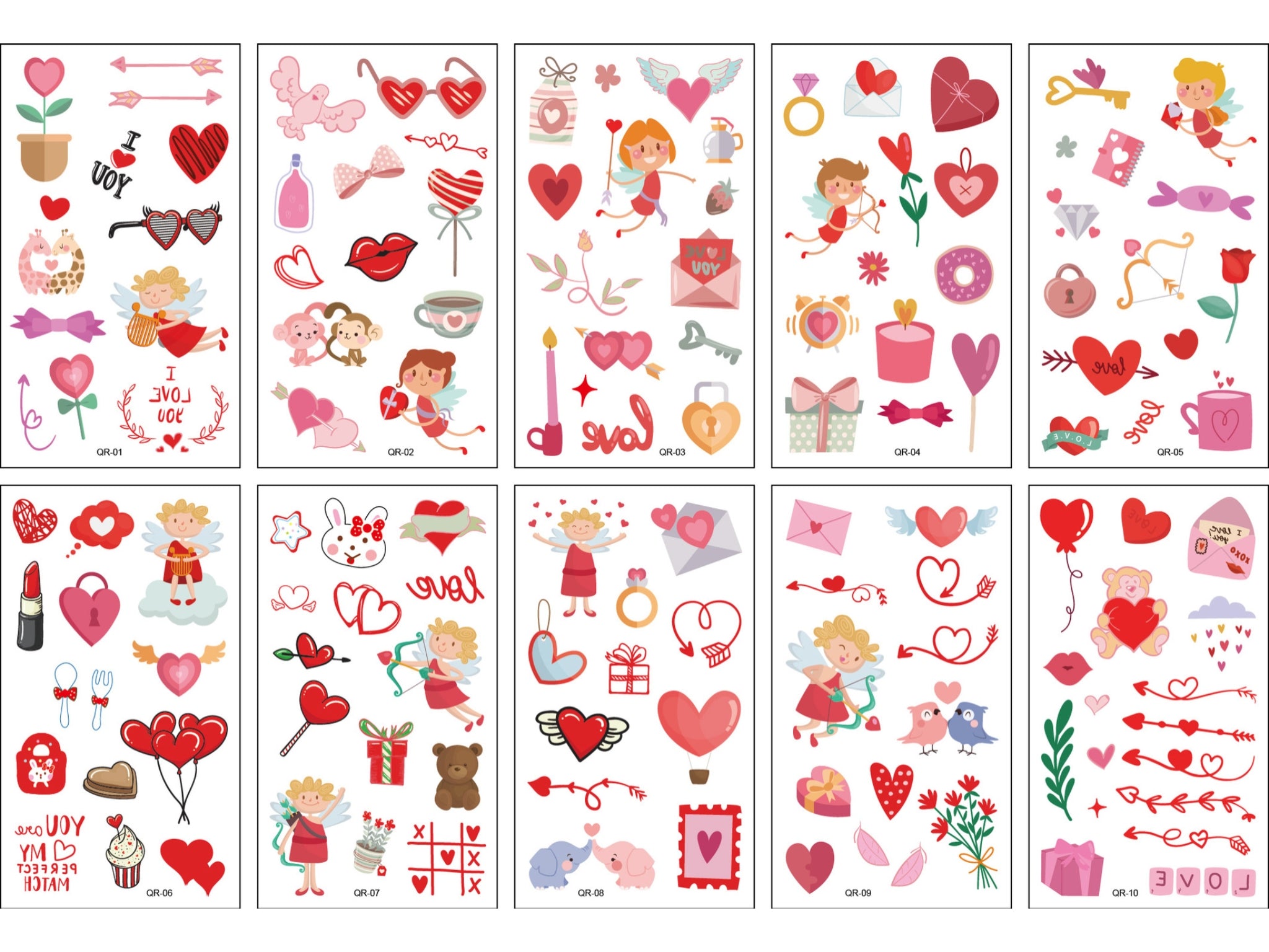 Diverse Themes Temporary Tattoo Stickers