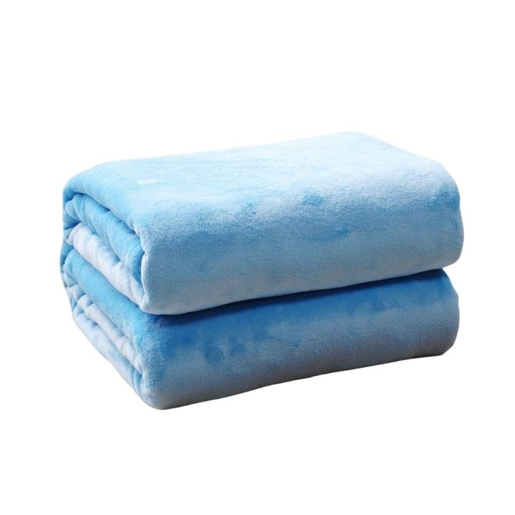 47" x 78" Super Soft Solid Flannel Blanket
