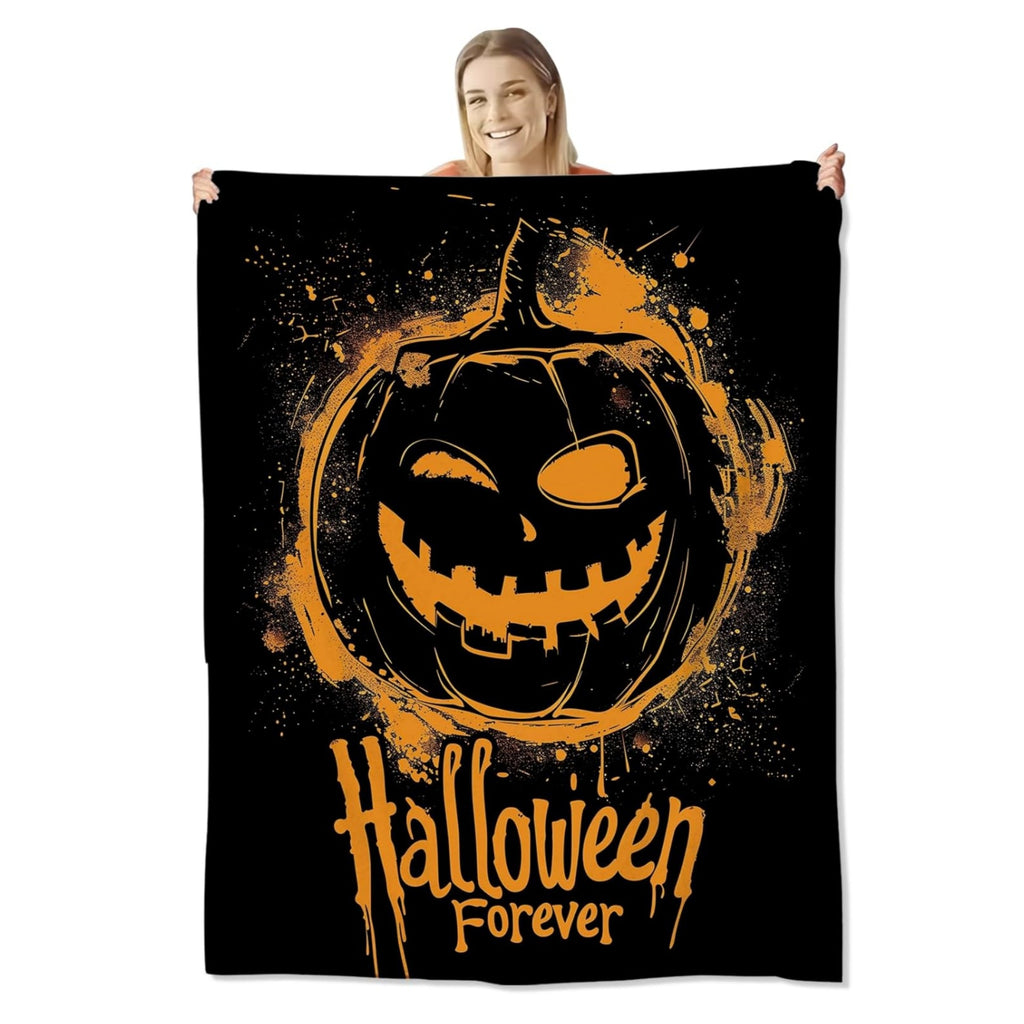 Flannel Halloween Blankets Gifts