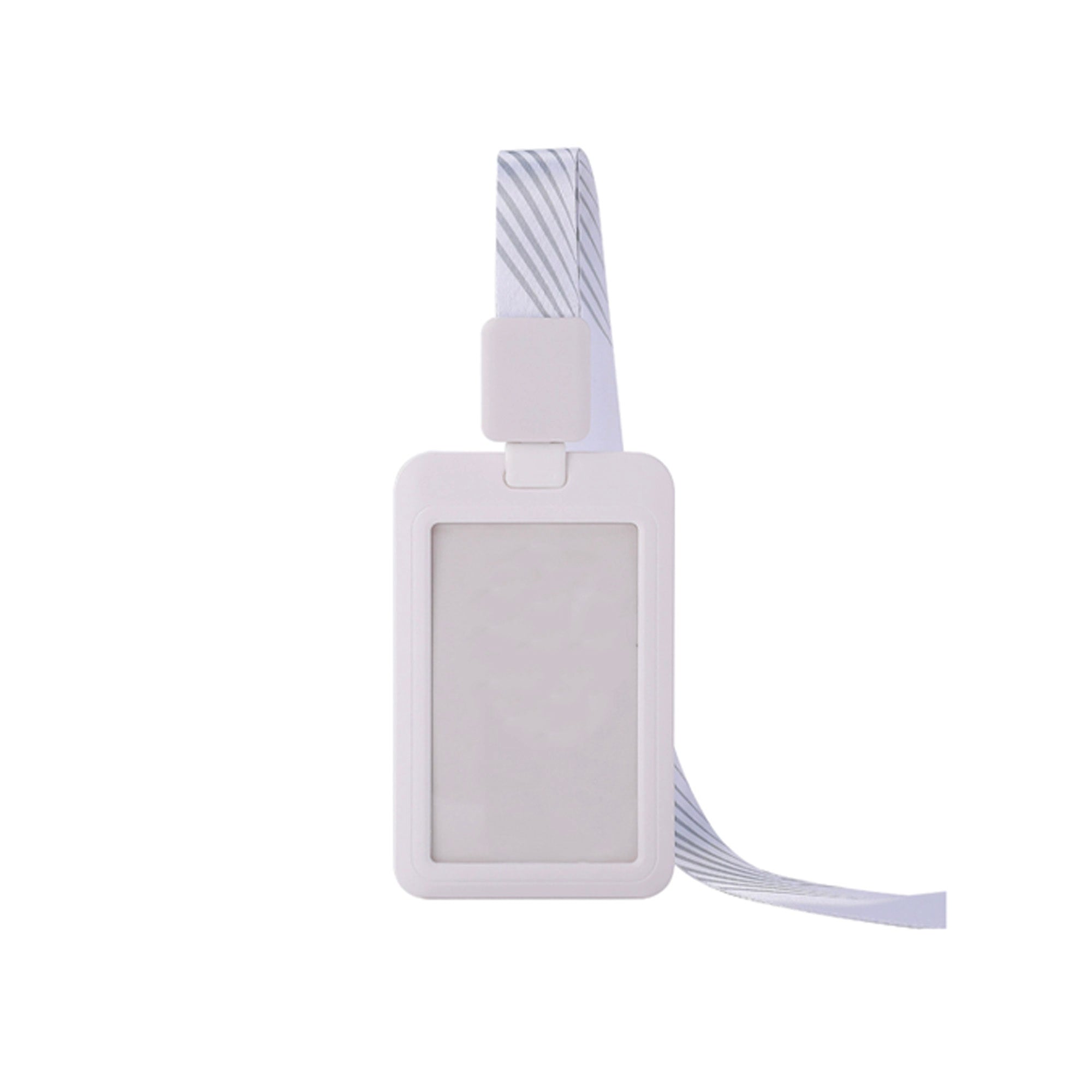 Plastic ID Card / Badge Card Holder With Lanyards