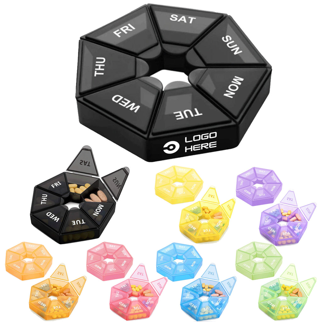 Travel Pill Box Dispenser